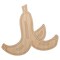 Slippery Banana Peel Unfinished Wood Shape Piece Cutout for DIY Craft Projects